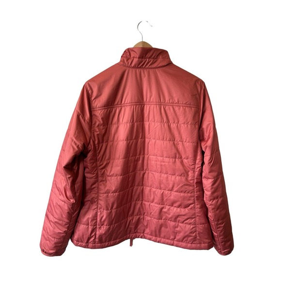 L L Bean Mountain Classic Puffer Jacket Womens Large Sienna Brick - Picture 2 of 10